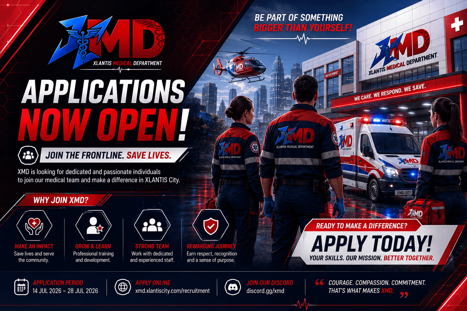 Applications Now Open